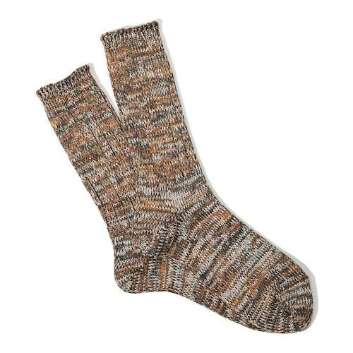 laydown image of Mixed Crew Socks