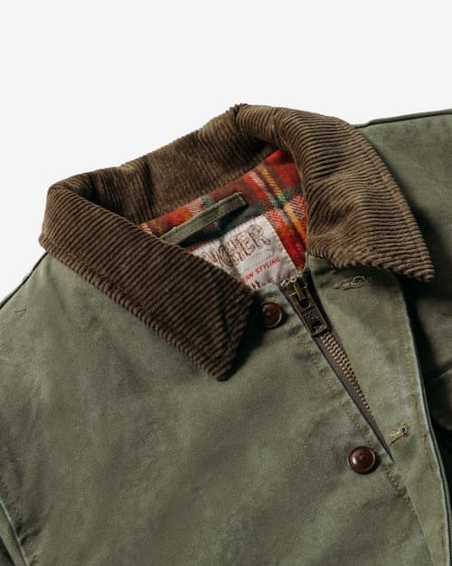 laydown detail image of Cotton Canvas Deck Jacket