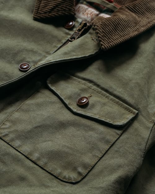 laydown detail image of Cotton Canvas Deck Jacket