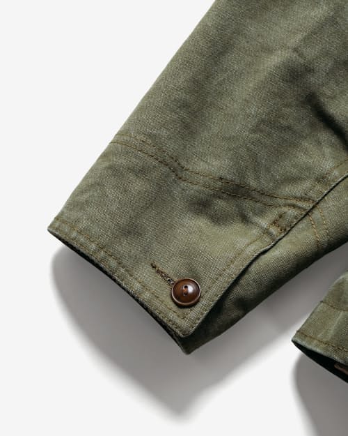 laydown detail image of Cotton Canvas Deck Jacket