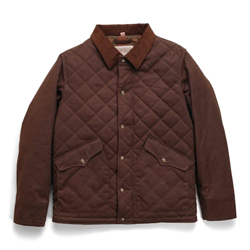 laydown image of Waxed Cotton Countryman's Jacket