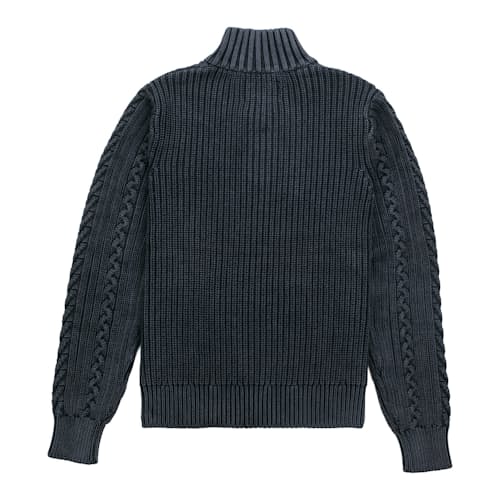 laydown image of Cable Knit Fisherman's Sweater