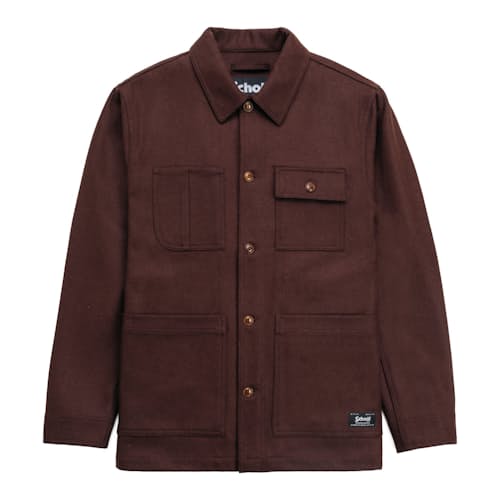 laydown image of Wool Blend Chore Jacket