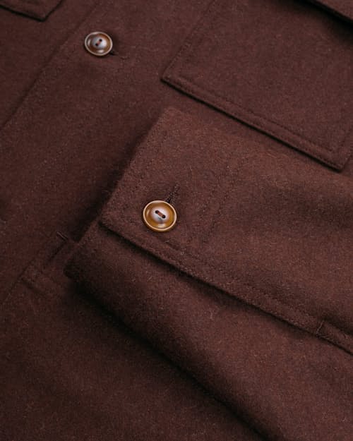 laydown detail image of Wool Blend Chore Jacket