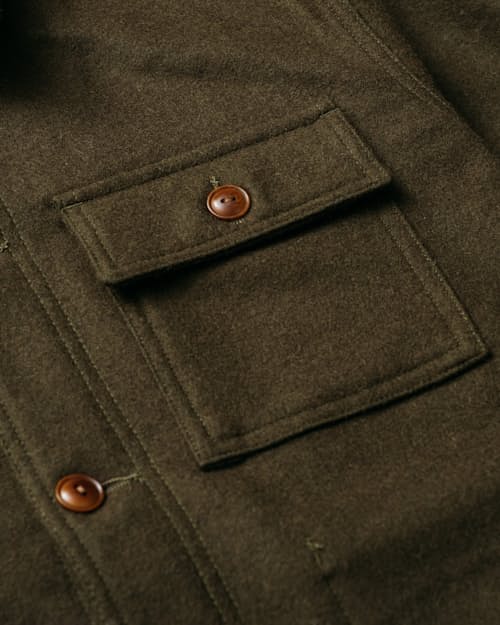laydown detail image of Wool Blend Chore Jacket