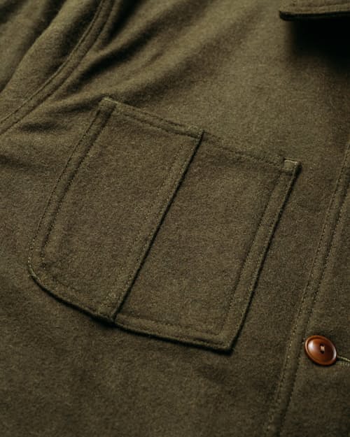 laydown detail image of Wool Blend Chore Jacket