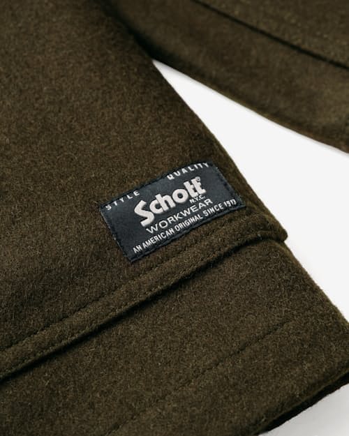 laydown detail image of Wool Blend Chore Jacket