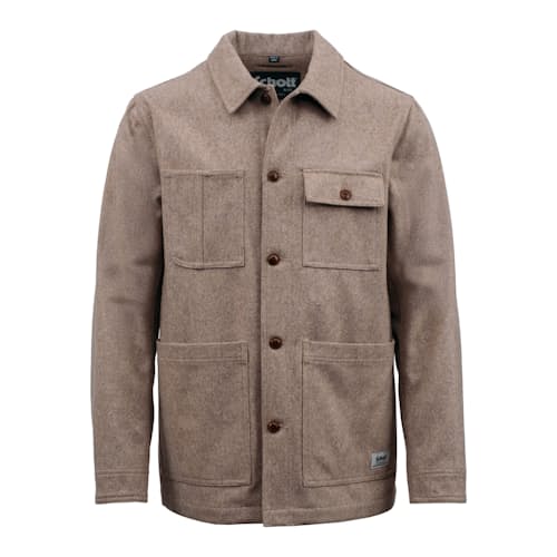 laydown image of Wool Blend Chore Jacket