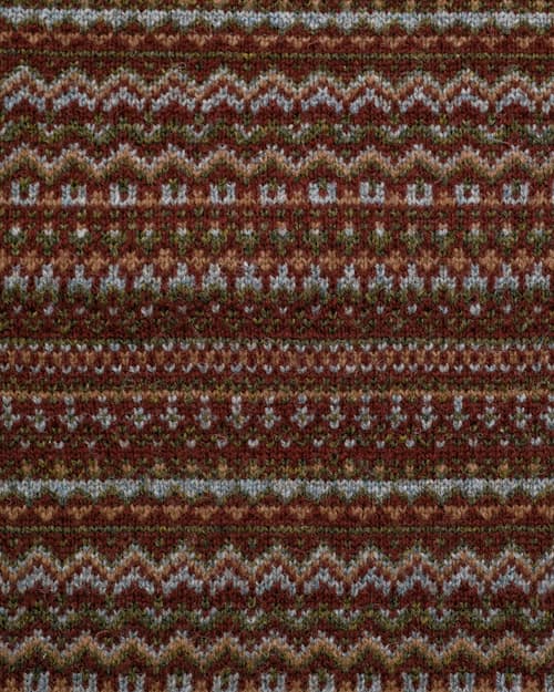 laydown detail image of Fair Isle Crewneck Sweater