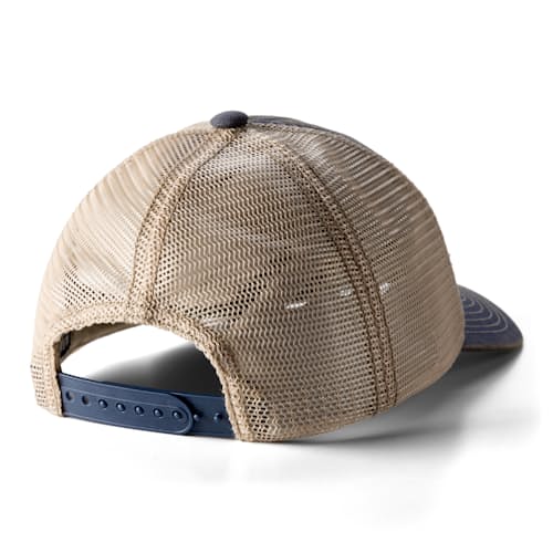 laydown image of Fishing Club Trucker Hat
