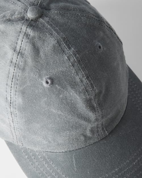laydown detail image of Waxed Canvas 6-Panel Hat