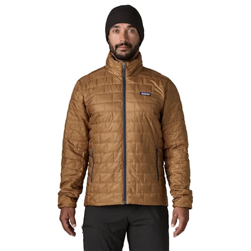on model image of Nano Puff Jacket