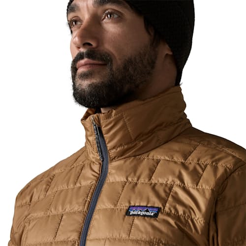 on model image of Nano Puff Jacket
