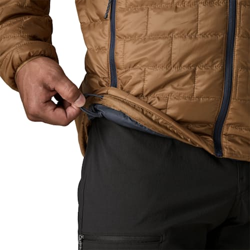 on model image of Nano Puff Jacket