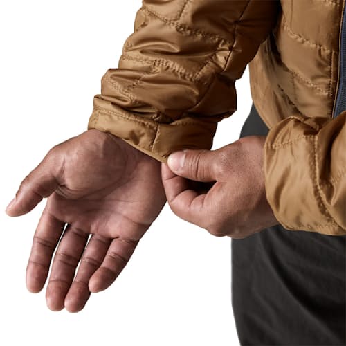 on model image of Nano Puff Jacket