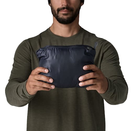 on model image of Nano Puff Jacket