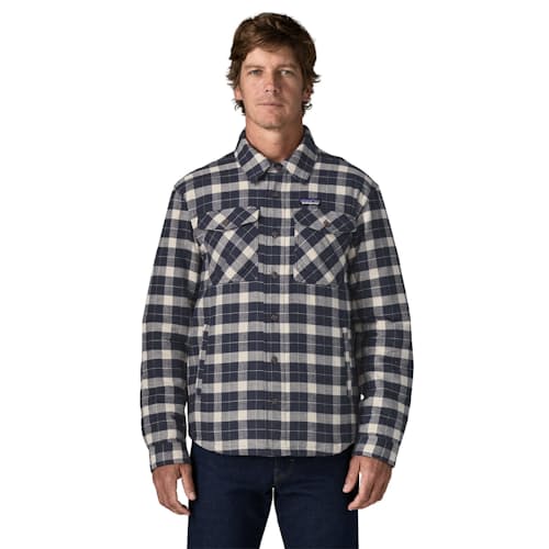 on model image of Lightweight Insulated Fjord Flannel Shirt
