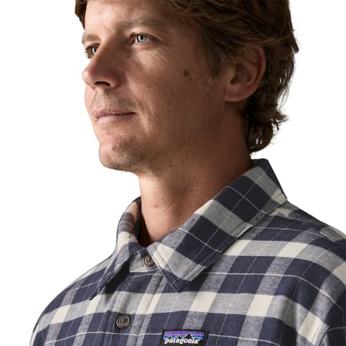 on model image of Lightweight Insulated Fjord Flannel Shirt