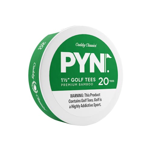 laydown image of PYN Golf Tees