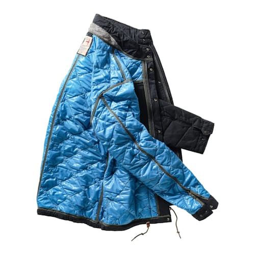 laydown image of Quilted Thermal Tanker Jacket - Exclusive