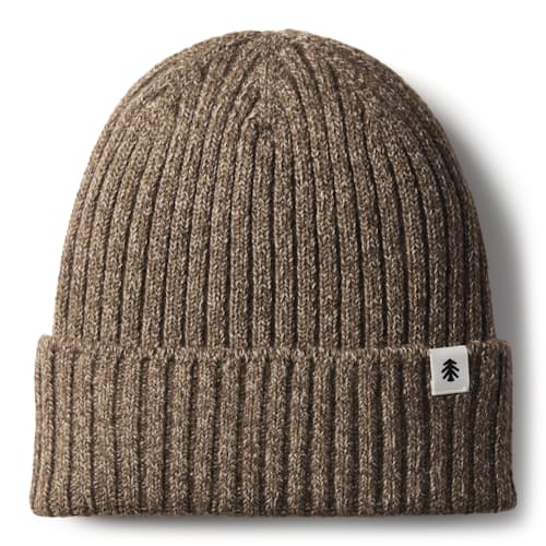laydown image of Japanese Rib Knit Beanie