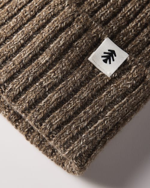 laydown detail image of Japanese Rib Knit Beanie