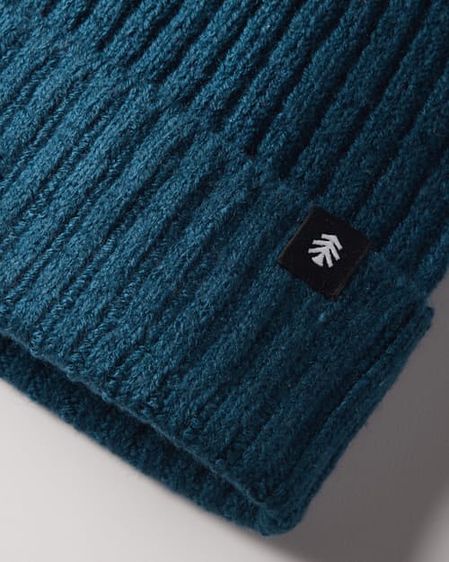 laydown detail image of Japanese Rib Knit Beanie