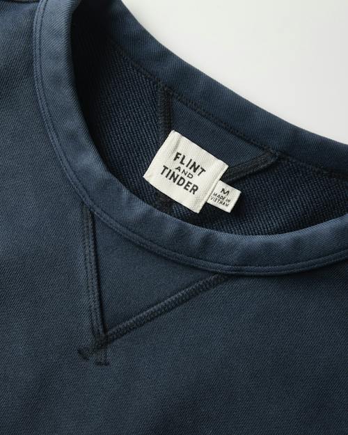 laydown detail image of Vintage Midweight Crewneck