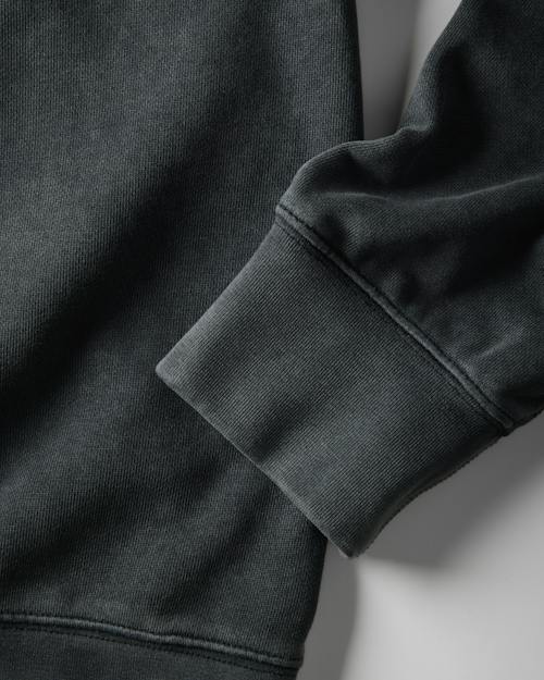 laydown detail image of Vintage Midweight Crewneck