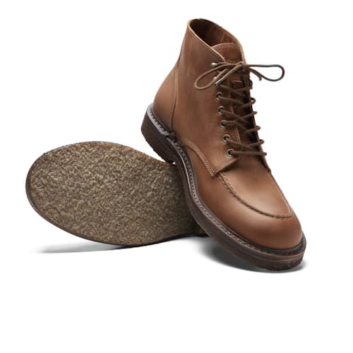 laydown image of Teoflex Moc Toe Boot