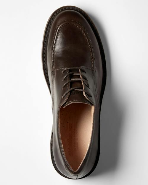laydown image of Nobelflex Moc Toe Derby