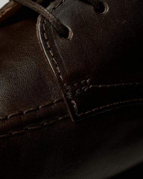 laydown detail image of Nobelflex Moc Toe Derby