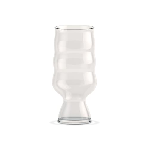 laydown image of Holmegaard x Mikkeller IPA Beer Glass