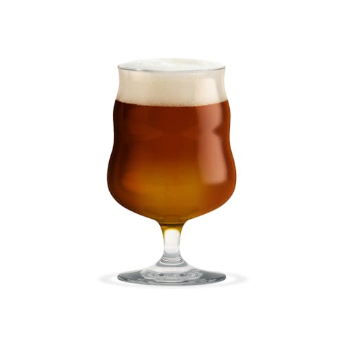 laydown image of Holmegaard x Mikkeller Universal Beer Glass