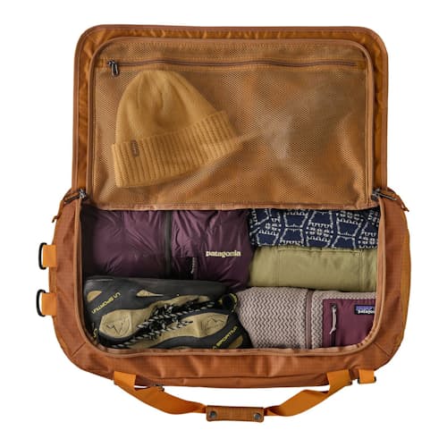 laydown image of Black Hole Duffel 55L