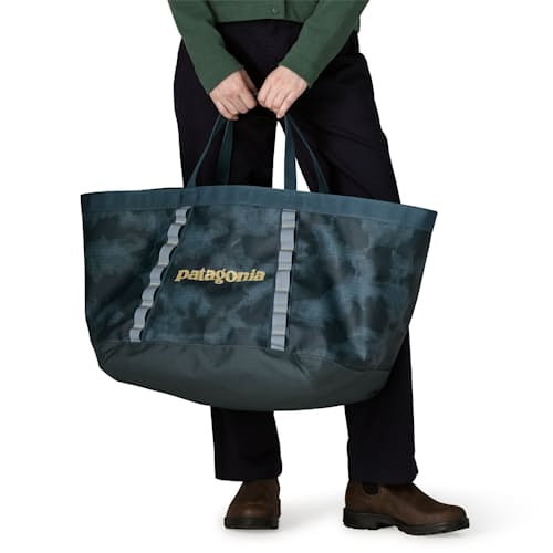 on model image of Black Hole Gear Tote