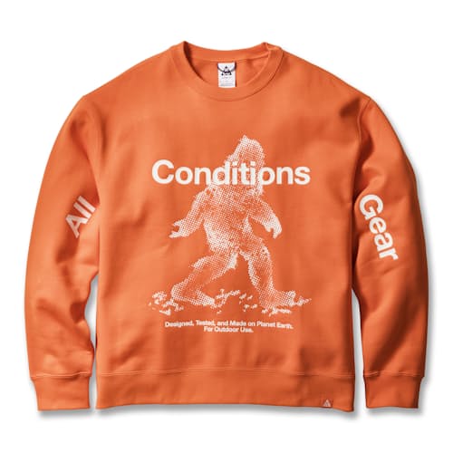laydown image of ACG Tuff Fleece Crew