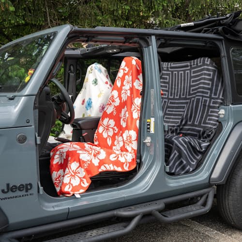 lifestyle image of Car Seat Cover Towel