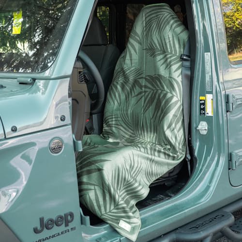 lifestyle image of Car Seat Cover Towel