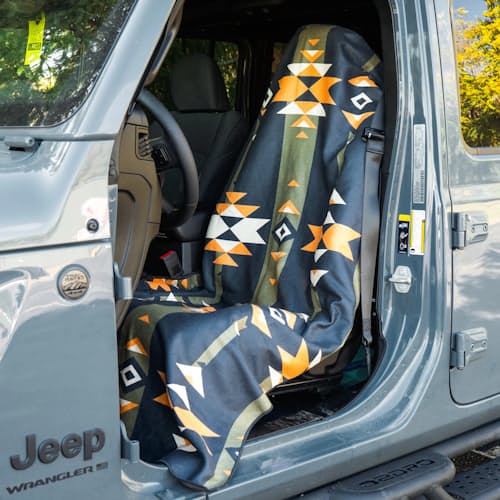 lifestyle image of Car Seat Cover Towel