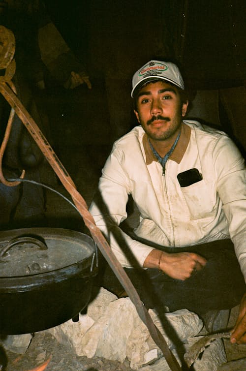 lifestyle image of The Jake Brake Hat