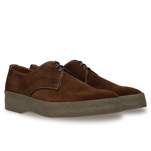laydown image of Lo-Top Gibson Derby
