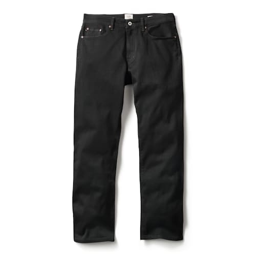 laydown image of Stretch Selvedge Denim - HB Athletic Straight