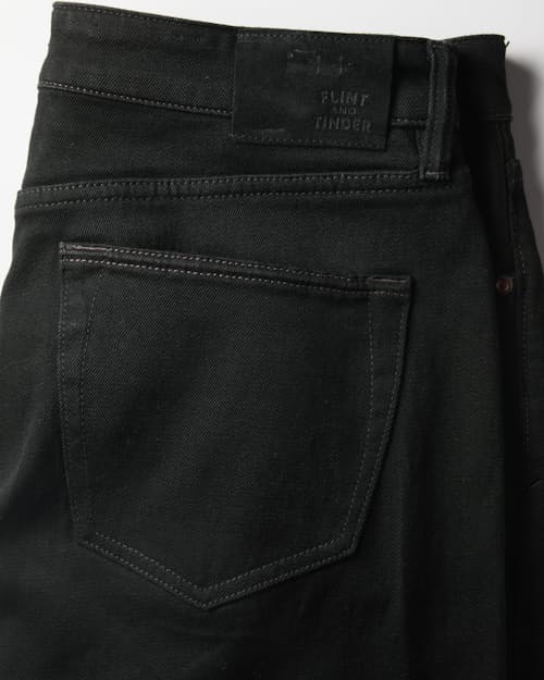 laydown detail image of Stretch Selvedge Denim - HB Athletic Straight