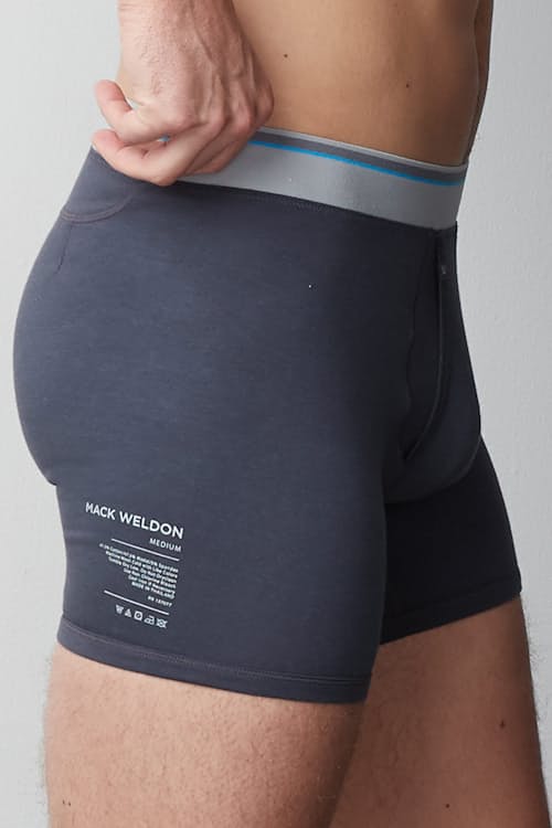 on model image of 18-Hour Jersey Boxer Brief- 3 Pack