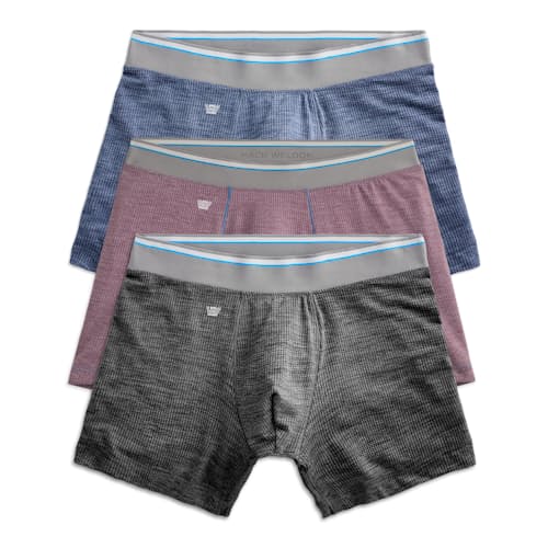 laydown image of Airknit Boxer Brief- 3 Pack