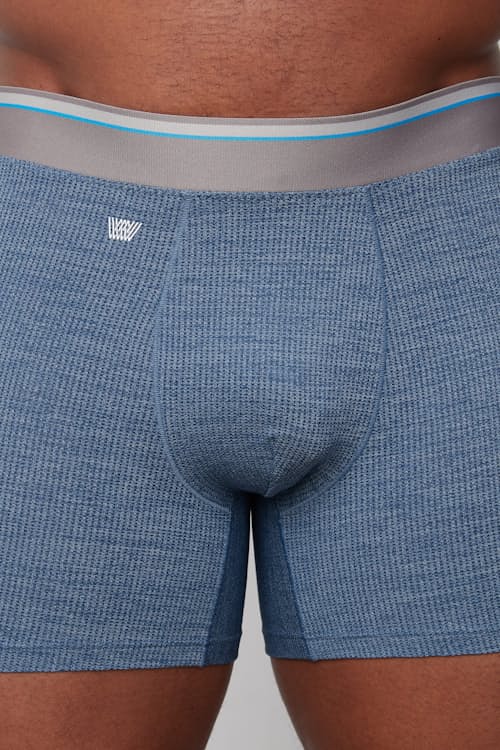 on model image of Airknit Boxer Brief- 3 Pack