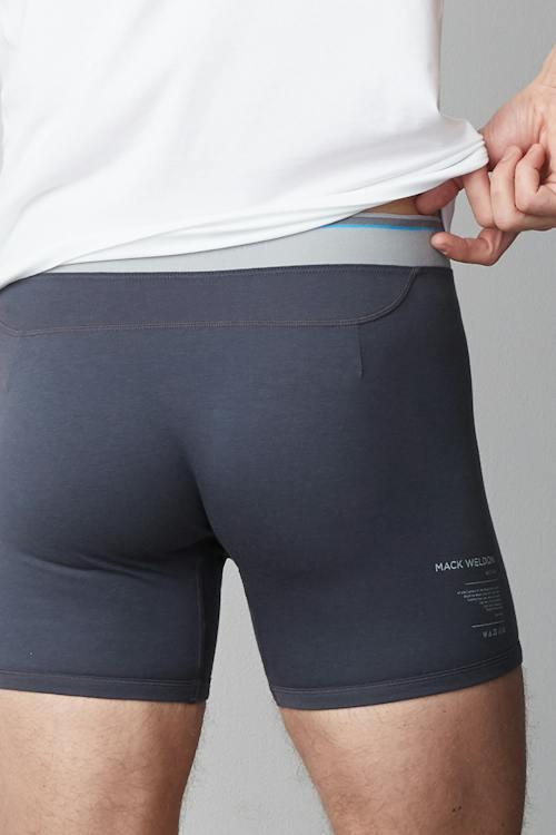 on model image of 18-Hour Jersey Boxer Brief- 3 Pack