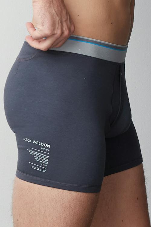 on model image of 18-Hour Jersey Boxer Brief- 3 Pack