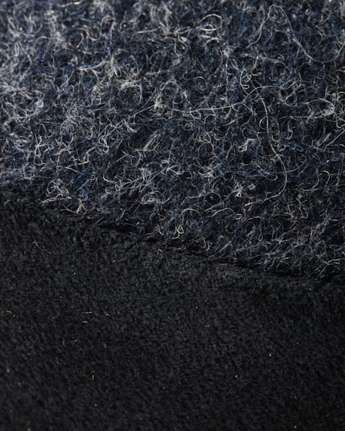 laydown detail image of Shearling Lined Wool Mule Slipper
